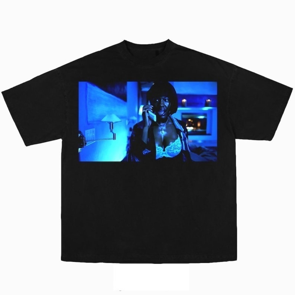 Keisha Belly Rap Tee Big Face Head RETRO Style Graphic Hip Hop T-shirt